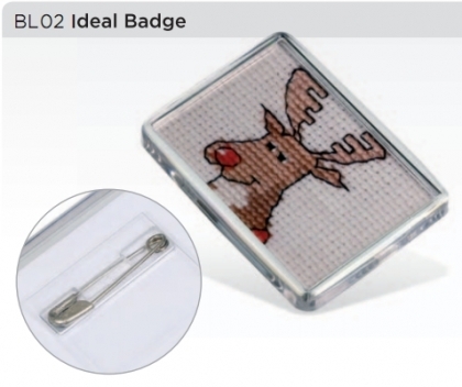 ADV Ideal Badge - Clear (box-500)
