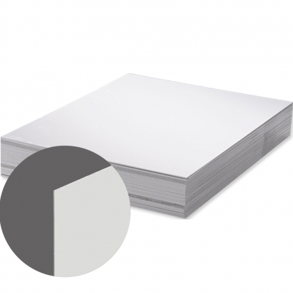 Steel UNISUB - White, Gloss, One-sided, 1200 x 600 mm