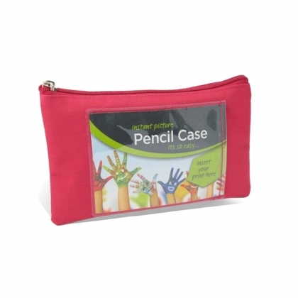 ADV Photo Pencil Case - 4 x 6" - Pink (box-25)