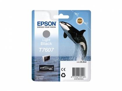 Light Black ink - Epson SC-P600 - T7607