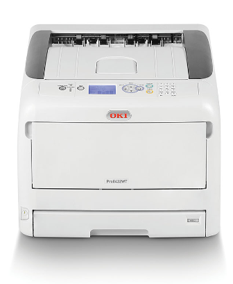 OKI Pro8432WT - A3 LED printer with white toner