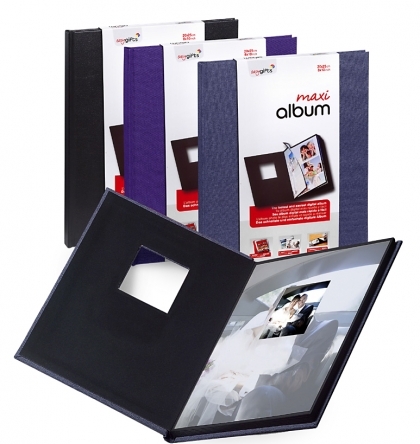 Mitsubishi EasyGifts Maxi Album for 10 photos 20x25cm Portrait and Window Assorted Colors
