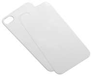 Алуминиева вложка за протектори за iPhone 4/4S Прозрачен гланц