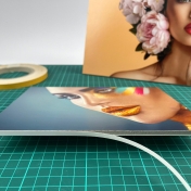 PVC кант за пенокартон - БЯЛ - 5 мм x 25 м