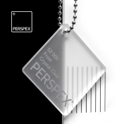 PERSPEX Frost S2 000 Cristal CLEAR Double-Sided Satin acrylic sheets