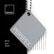 PERSPEX DUO 9YY2 SILVER акрилни листове