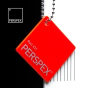 PERSPEX Solid/Translucent 431 RED acrylic sheets