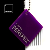 PERSPEX Solid/Translucent 886 VIOLET acrylic sheets