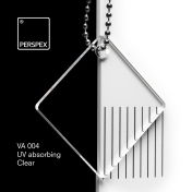 PERSPEX UV Absorbing grades VA 004 CLEAR acrylic sheets