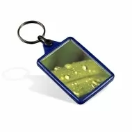 Reclaim Ideal Keyring Blue (insert size 35 x 50 mm) (box-500)