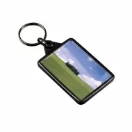 Reclaim Ideal Keyring Graphite (insert size 35 x 50 mm) (box-500)