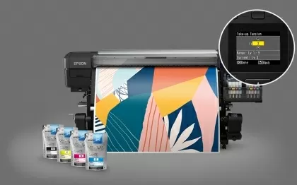 Epson SureColor SC-F9400 широкоформатен сублимационен принтер 64" CMYhdKx2