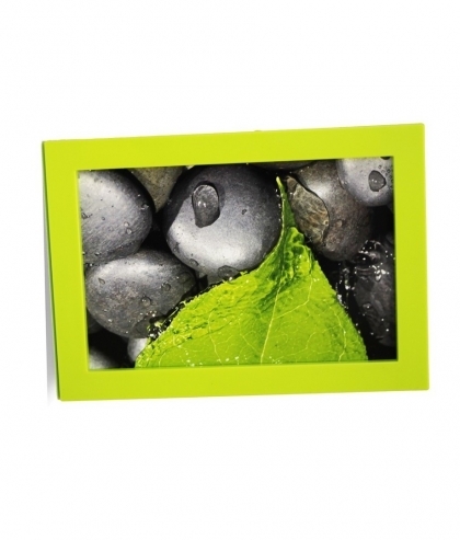 Solo Mount Magnet 4 x 6"- green- inc. clear high-gloss cover 