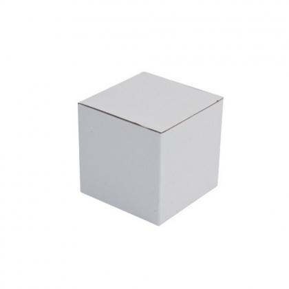 Опаковъчна бяла кутия за Снежен купол или Играчка за елха