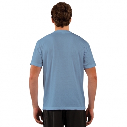 VAPOR Тениска за сублимация Basic къс ръкав Blizzard Blue - пакет 6 бр.