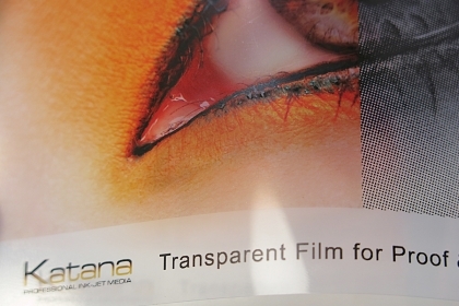 Katana Ink-Jet Film for Prepress and Proofing