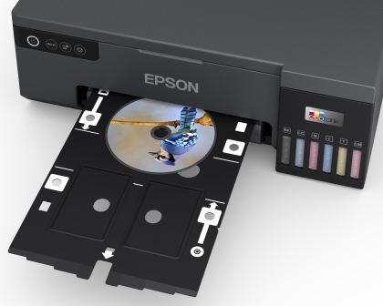 EPSON EcoTank L8050 - мастиленоструен (инк-джет) фотопринтер - печат на CD/DVD