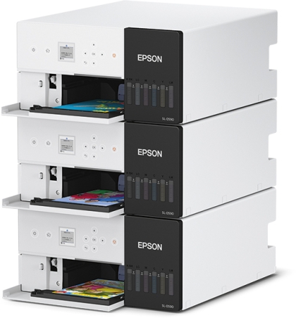 EPSON SureLab SL-D500 DryLab фотопринтер за едностранен и двустранен печат на снимки 10/15 и 9/13