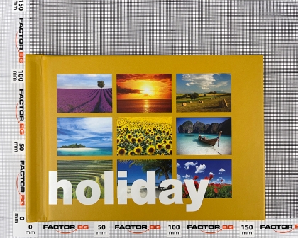 Фотокнига за подвързване с телбод - 4x6 (100x150 mm) - Holiday Summer