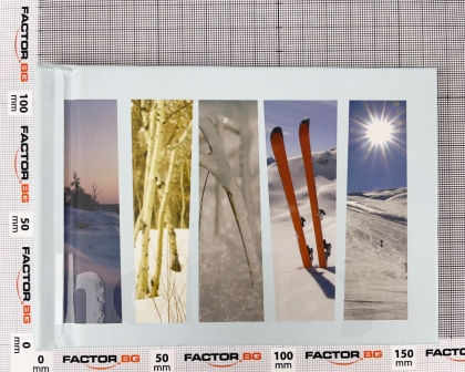 Фотокнига за подвързване с телбод - 4x6 (100x150 mm) - Holiday Winter