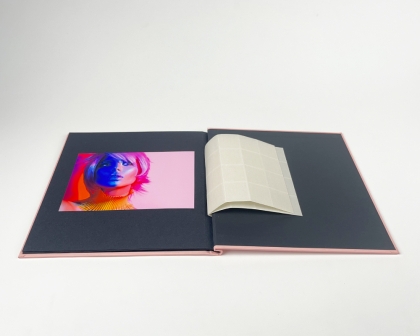 Албум със стикери за фиксиране на снимките - Instant PhotoBook Collection 5x5 - различни цветове