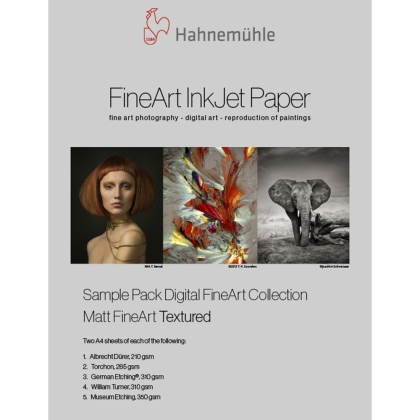 Hahnemuehle Sample Pack Matt FineArt Textured