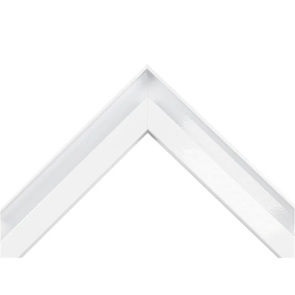 Алуминиев профил за рамки, гланц бяло - M430