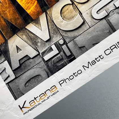 Фотохартия Katana Photo Matt Crinkle 230 за арт, крафт, картички, покани