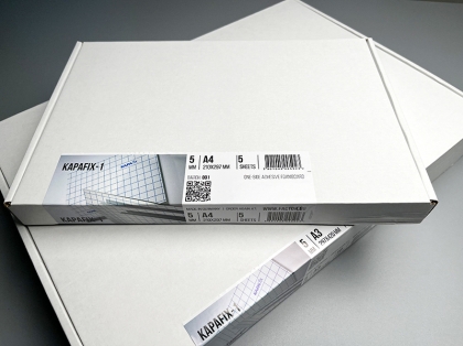 KapaFix-1 - self-adhesive foam board, single-sided 10 mm