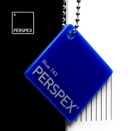 PERSPEX Solid/Translucent 743 BLUE акрилни листове