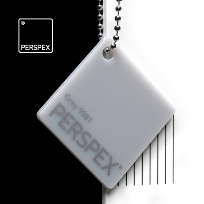 PERSPEX Solid/Translucent 9981 GREY acrylic sheets