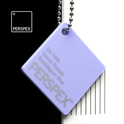 PERSPEX Sweet Pastels SA 7490 Bubblegum BLUE акрилни листове
