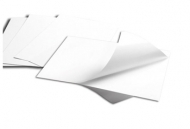 Double-sided adhesive cardboard