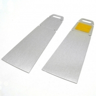 Aluminum Clear Small Metal Easel For Aluminum Photo Panel 5.5"x 2" / 140 x 51 mm, 100 pcs/ box