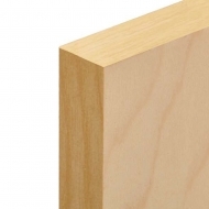 Maple Matte Clear Natural Wood Panel 8" x 8" / 203 x 203 mm 14 pcs/box