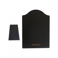 Hardboard Gloss White Arch Top Photo Panel With Kickstand 5" x 7" / 127 x 178 mm 20/box