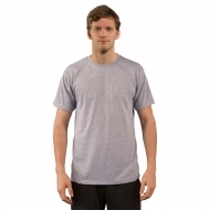 VAPOR Тениска за сублимация Basic къс ръкав Ash Heather - пакет 6 бр.