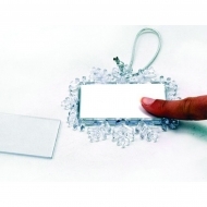 Adventa Maxi Size Snowflake Magnet- Clear