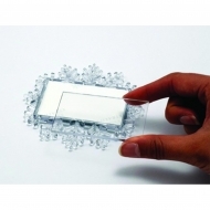 Adventa Maxi Size Snowflake Magnet- Clear