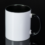 Sublimation mug 11 oz, colored inside and handle