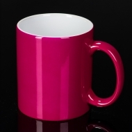 Color Change Mug, 11oz, purple red