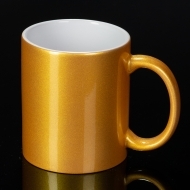 Sublimation mug 11 oz, GOLD