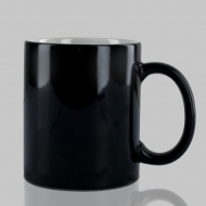 Color Change Mug, 11oz, black, matt-finish