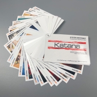 Katana printed sample book A6 (samples)
