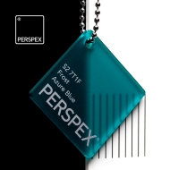 PERSPEX Frost S2 7T1F BLUE Double-Sided Satin acrylic sheets