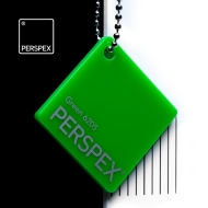 PERSPEX Solid/Translucent 6205 GREEN acrylic sheets