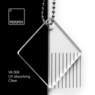 PERSPEX UV Absorbing grades VA 004 CLEAR acrylic sheets